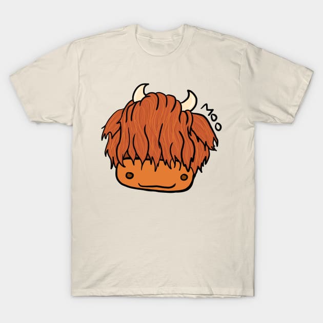 Highland Moo T-Shirt by OceanicBrouhaha